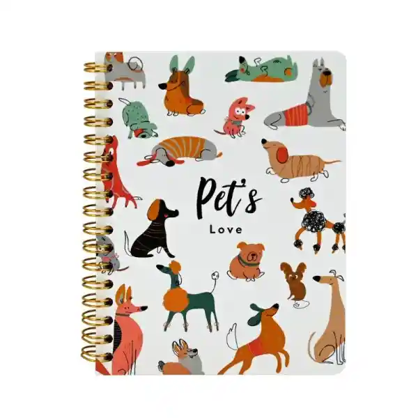 Libreta Espiral Pets