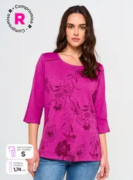 Camiseta M3/4 Dolly-C Azi Ess Ruby XXL S24