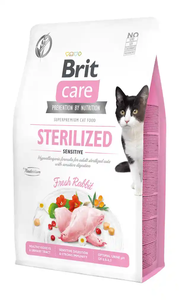 Brit Care Cat Sin Granos Esterilizado Sensible