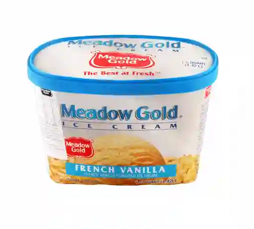 Meadow Gold helado french vainilla