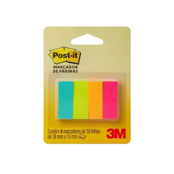 Post-it Marcador Papel Pequeño 4 Colores