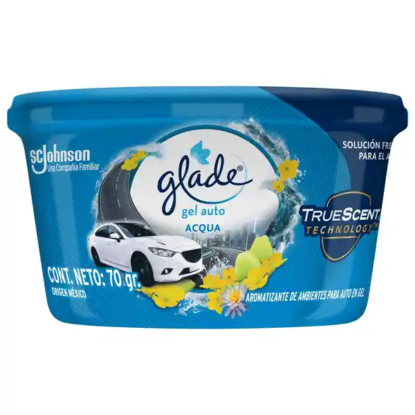 Glade Desodorante Ambiental Mini Gel Car Acqua