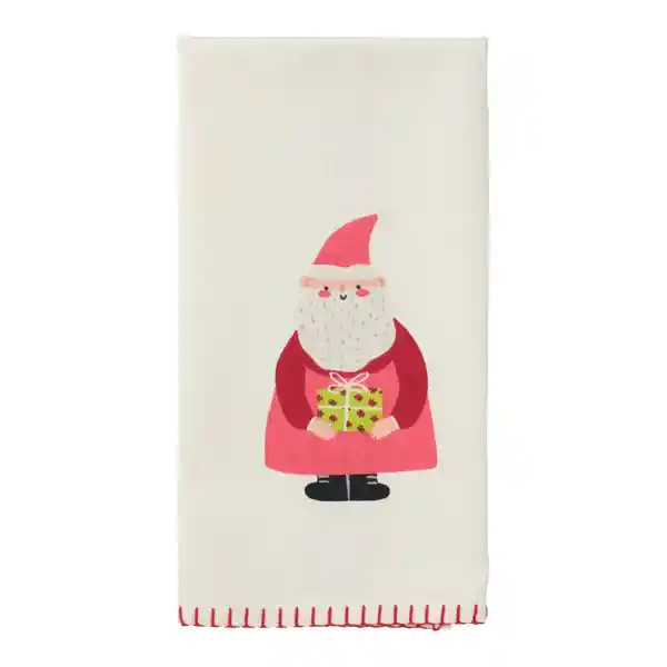 Paño de Cocina Con Tejeduría Navidad 50 x 70 cm Casaideas