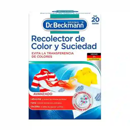 Dr Beckmann Recolector Color Y Suciedad