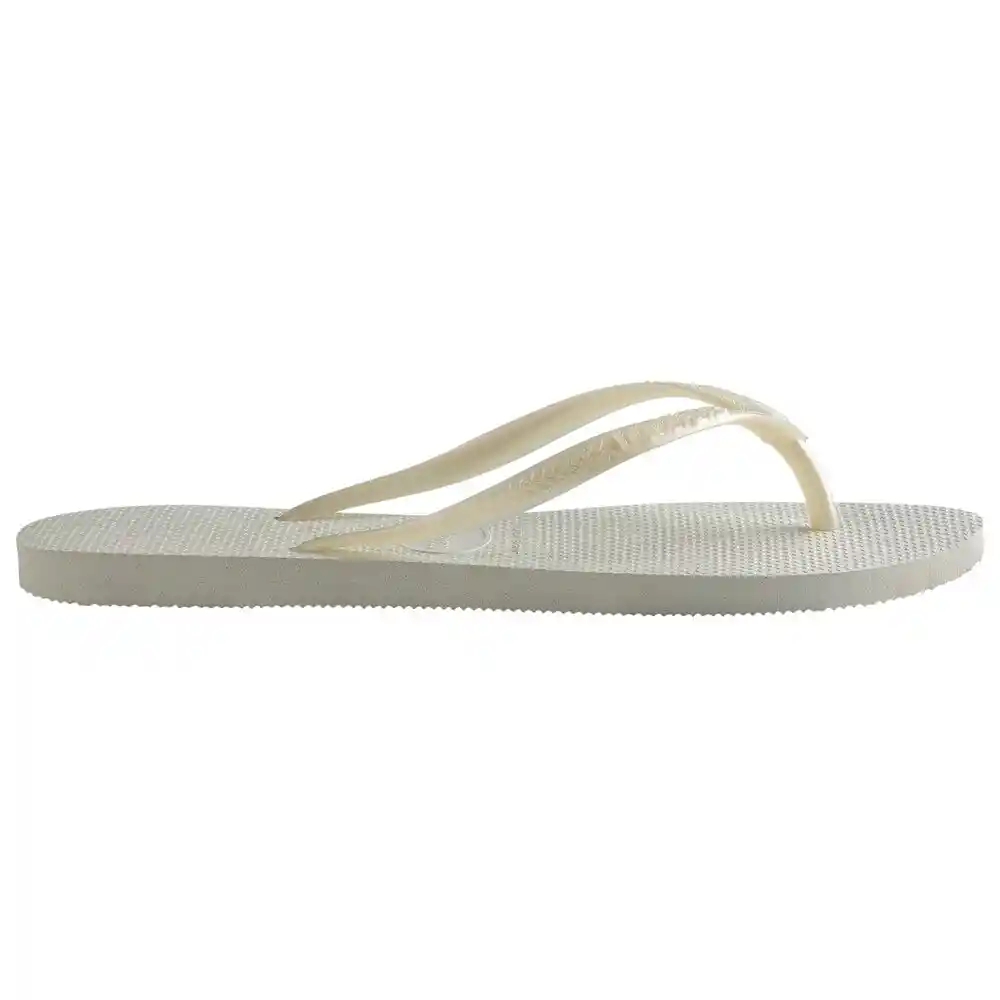 Havaianas Sandalias (slim) Talla 37-38 Color Blanco