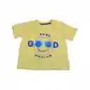 Polera Bebe Niño Amarillo Pillin 4 a