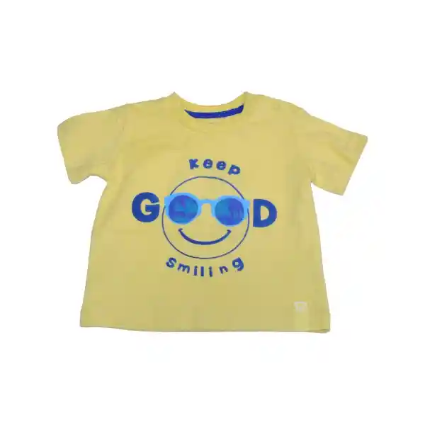 Polera Bebe Niño Amarillo Pillin 4 a