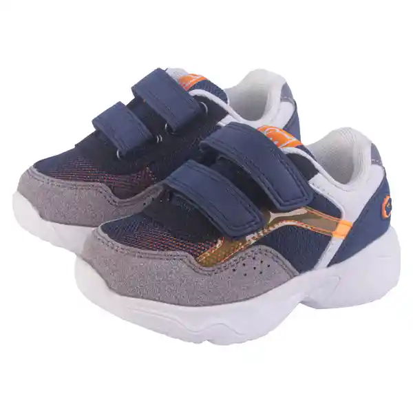 Zapatillas Urbana Bebé Niño Azul Talla 23 Pillin