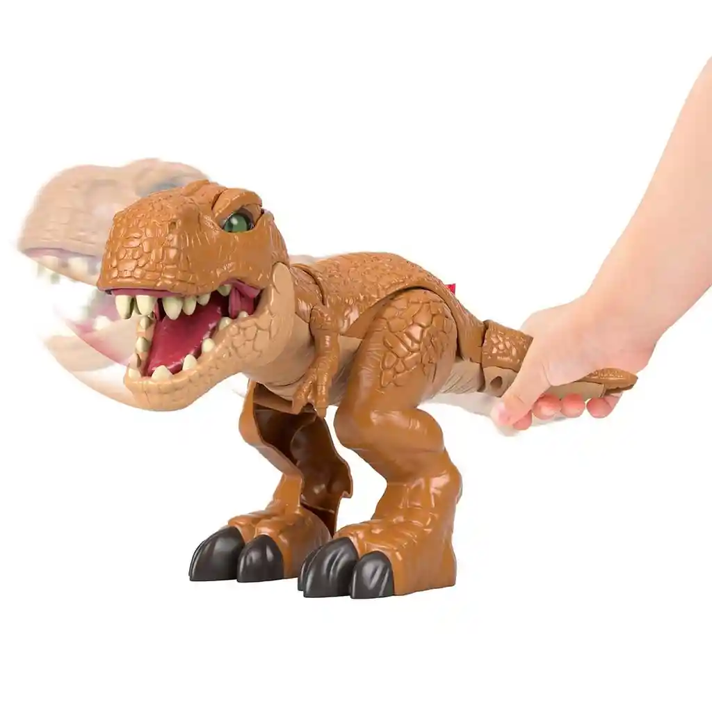 Imaginext Muñeco Jurassic World T-Rex Acción de Combate