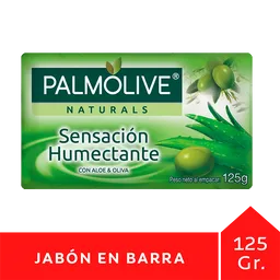 Palmolive Jabon Barra Oliva & Aloe 125 Gr
