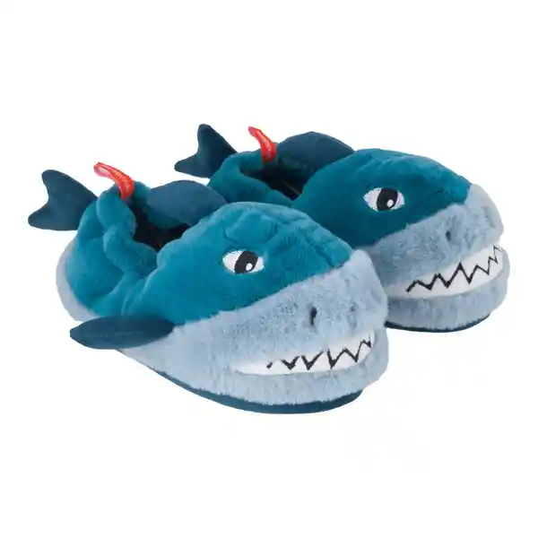 Pantuflas Tiburón Rellena Infantil 27/28