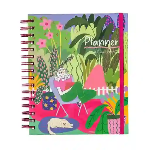 Artel Cuaderno Planner 12 Meses Dani Blanq 175 x 215 mm