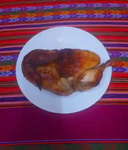 Medio Pollo sin Agregado