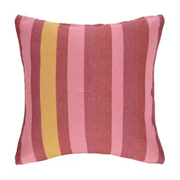 Cojín Algodón Ribb Rojo 45 x 45 cm