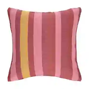 Cojín Algodón Ribb Rojo 45 x 45 cm