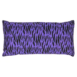 Cojín Con Diseño Morado 30 x 60 cm