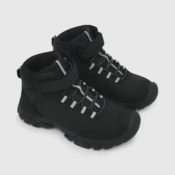 Botines Outdoor Velcro Elástico Talla 32 Colloky