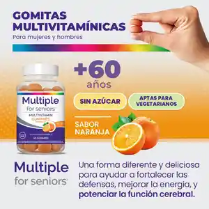 Multiple Multivitamínico For Seniors