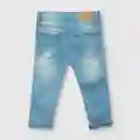 Jean Clásico Bebé Niño Light Denim Talla 3/6M Colloky