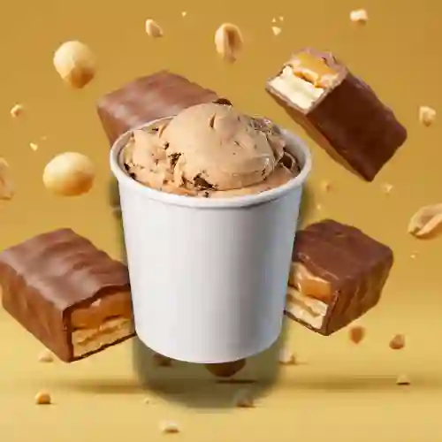 Gelato de Snickers