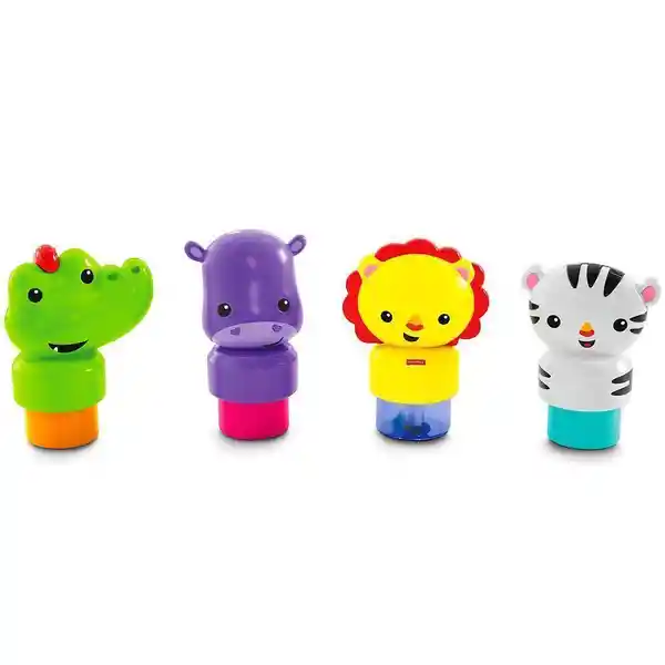 Fisher Price Kit Sonajas De Animalitos