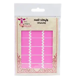 Mini Mani Moo Planillas para Uñas Chevron