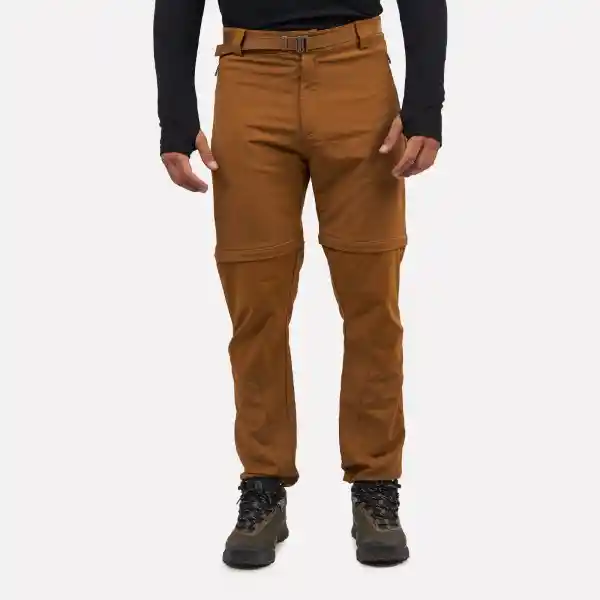 Pantalón Trekking Desmontable 30 Hombre Café Atakama Outdoor