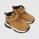 Botines Velcro Elástico Cuello Niño Camo Amarillo T. 25 Colloky