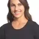 Polera Algodón Negro Talla L/XL Caffarena