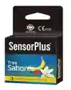 Sensor-Plus Preservativos 3 Sabores X 3