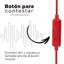 Miniso Audífonos De Cable Rojo 1m