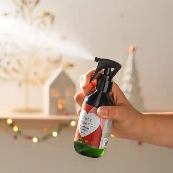 Spray Aromático Navideño Manzana Canela Casaideas