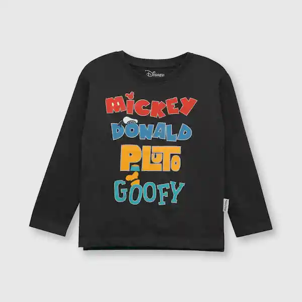 Polera Mickey y Sus Amigos de Bebé Marengo Talla 6M Colloky