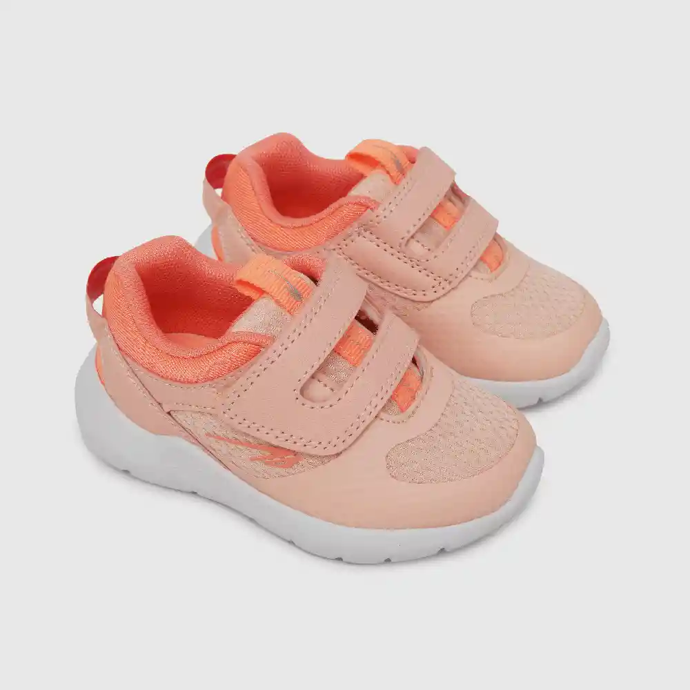 Zapatillas Deportiva Caña Baja De Niña Coral Talla 25