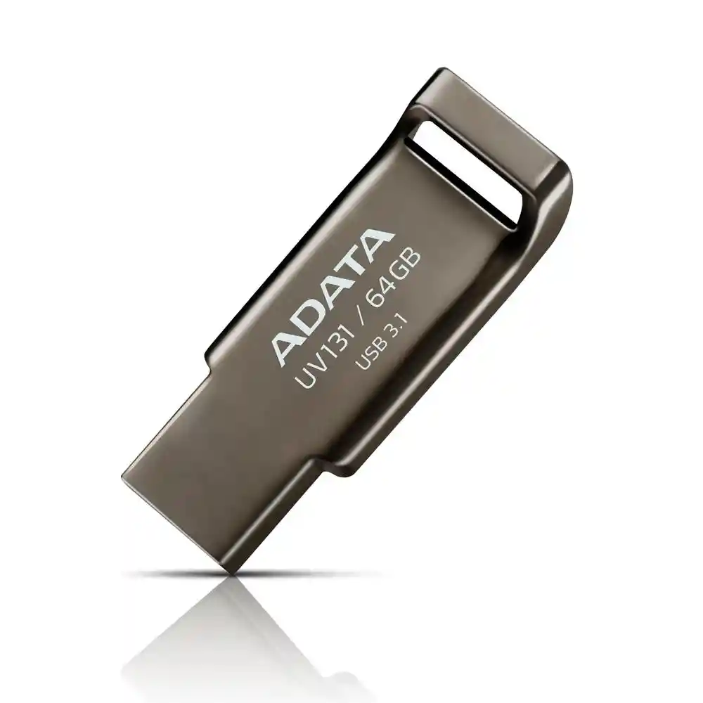 Adata Flash Drive 64Gb 3.0 Gris UV131-64G-RGY