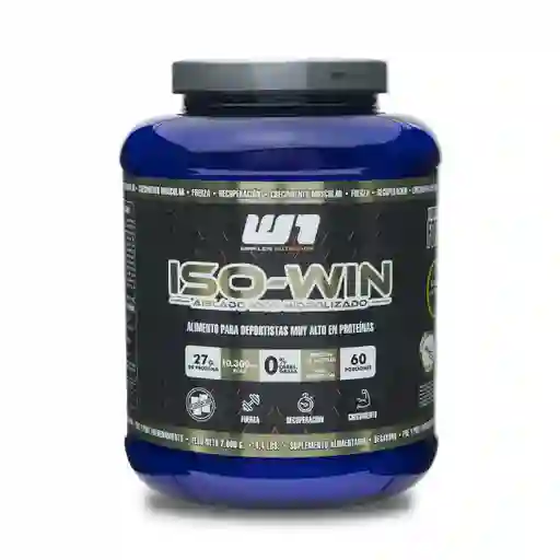 Protein W1 A Hidrolizada Iso-Win Mora Crema