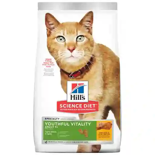 Hills Science Diet Alimento para Gato Adulto Youthful Vitality