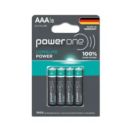 Power One Pila Alcalina Longlife Made in Germany AAA