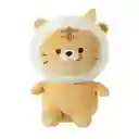 Miniso Peluche de Tigre Sentado Café