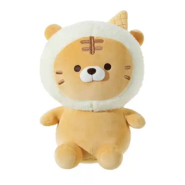 Miniso Peluche de Tigre Sentado Café