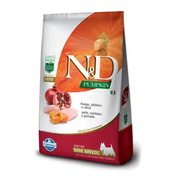 N&D Pumpkin Alimento Perro Adulto Mini Frango