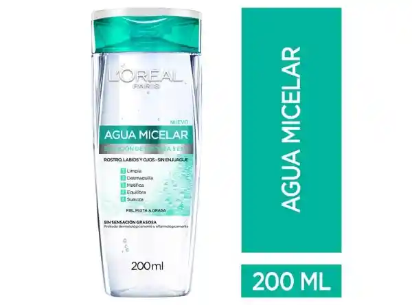 Dermo Expertise Agua Micelar Piel Mixta
