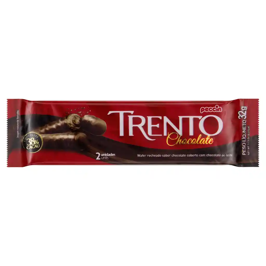 Trento Wafer con Cobertura de Chocolate con Leche