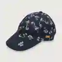 Gorro Jockey Palmeras Niño Navy Talla L