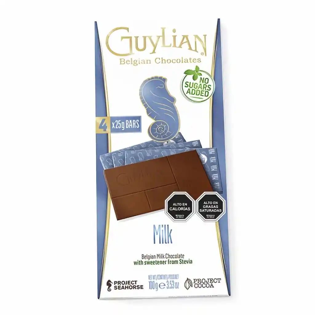 Guylian Chocolate con Leche sin Azúcar