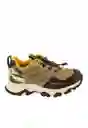 Zapatillas Outdoor Baja Ficcustex W24 Niño Café 36 939 Ficcus