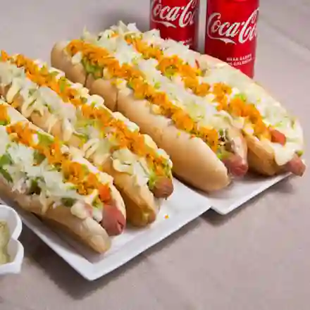 Promo - 4 Vienesas Dinamicas y 2 Latas