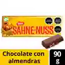 Sahne-Nuss Barra de Chocolate de Leche con Almendras