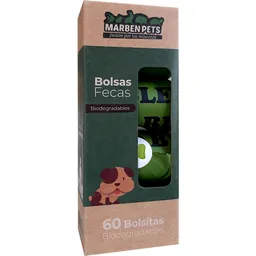 Marben Pets Bolsas Fecas Biodegradables 
