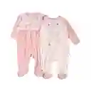 Set Pijama Osito Manga Larga Bebé Niña Multicolor 12 M Pillin